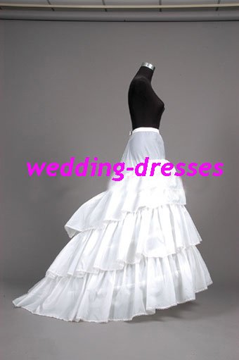 Wedding Dress Accessories-3Layers Underskirt/ Petticoat (PT019)