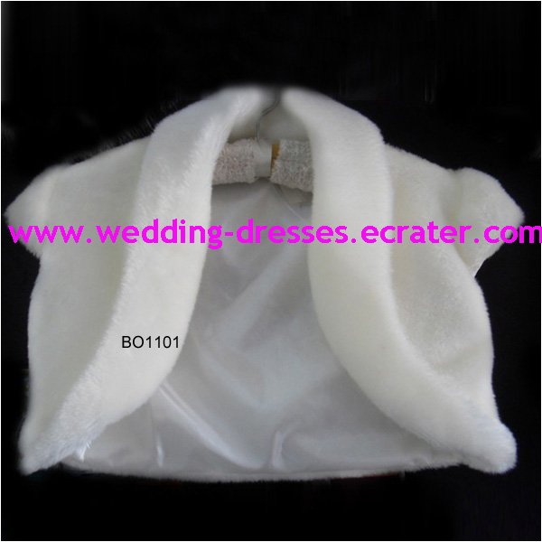 Fashion White Jacket / Wedding Dress Jacket 034
