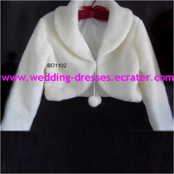 Fashion White Jacket / Wedding Dress Jacket 035