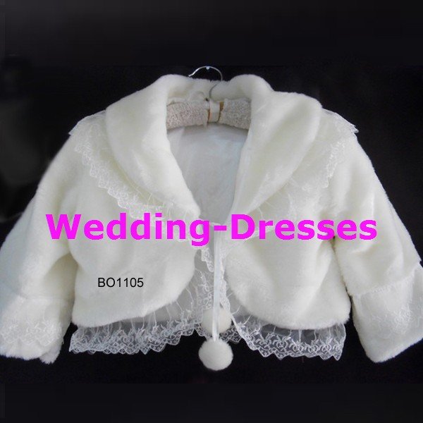 Hot Sale White Jacket / Bolero / Wedding Dress Jacket 040