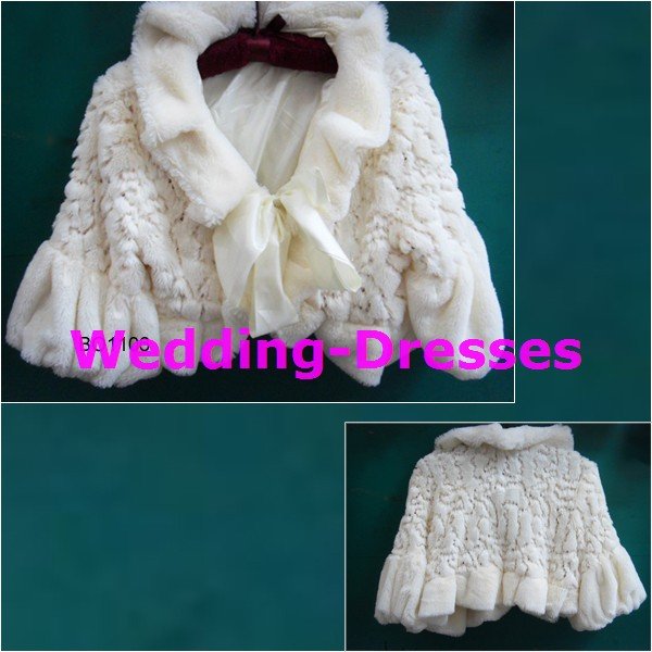 Hot Sale White Jacket / Bolero / Wedding Dress Jacket 041