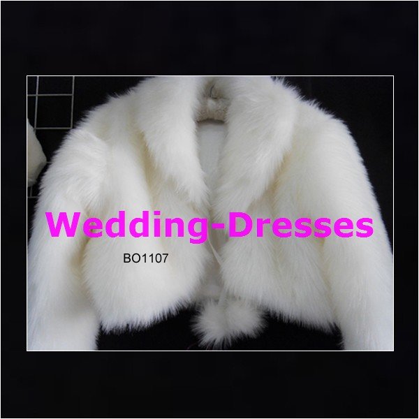 Long Sleeves White Jacket / Bolero / Wedding Dress Jacket 042