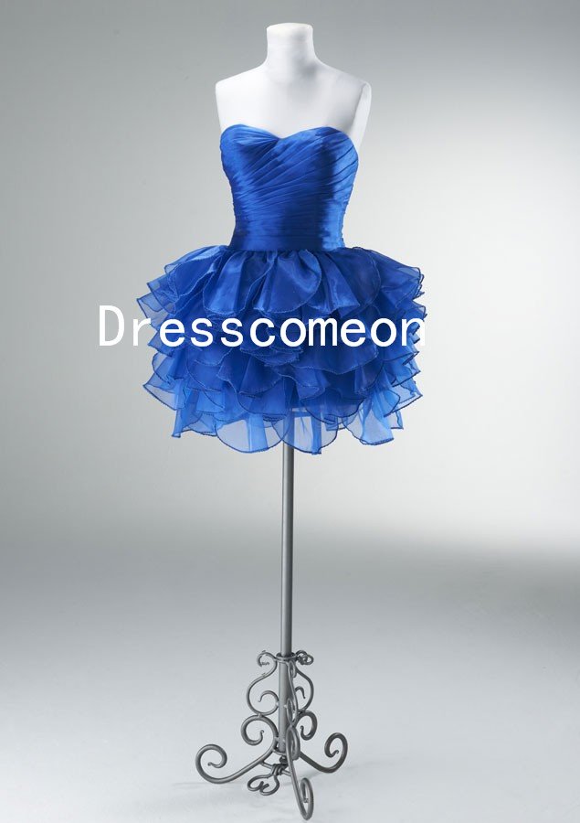 Sweetheart Cocktail Party Dress, Prom Dress, Tutu Party Dress, Bridesmaid Dress (MD048)