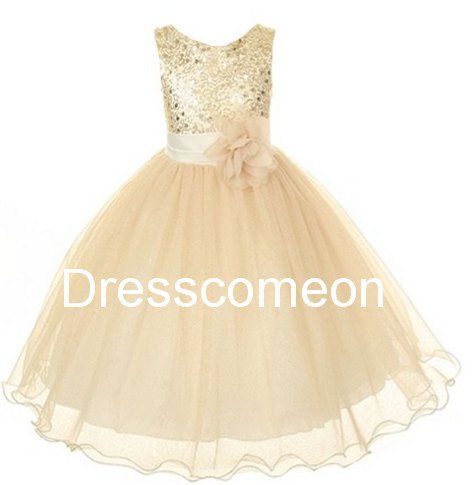 Country Wedding Baby Girls Dress Rustic Baby Girl Dress 2014, Sequins Tulle Flower Girl Dress