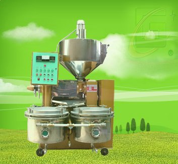Automatic temperaturer controlled integration oil press