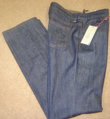 NWT STELLA MCCARTNEY STRAIGHT LEG 70s STYLE JEANS 29