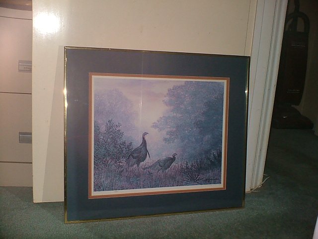Wild Turkey Lithograph (Grant Mac Donald) Limited edition