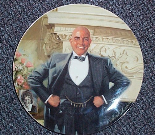 Limited Edition "Daddy Warbucks" Collectors Plate