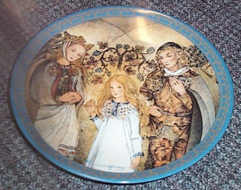 German 'Der Mittelpunkt' Collectors Plate