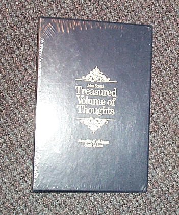 Treasured volume of thoughts