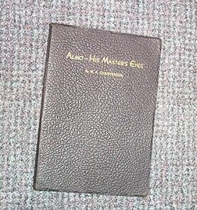 Almo, "his master's eyes, Signed by Author