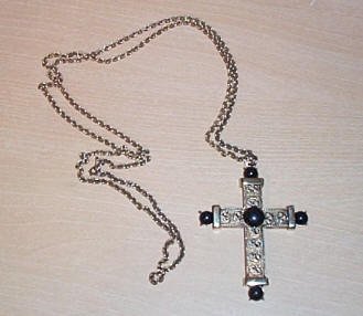 Vintage Crucifix with Beads