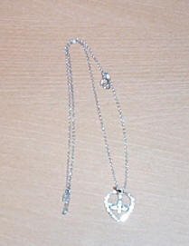 Beautiful Sterling Silver Holy Spirit Necklace and Chain.