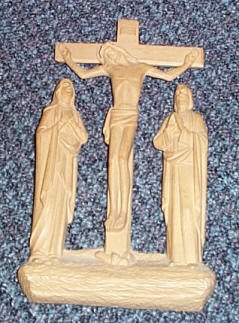 Vintage Wall Crucifix