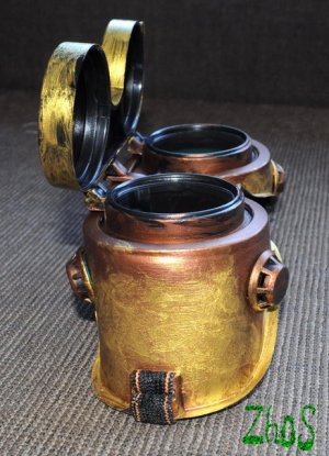 Steampunk Cosplay Anime Larp Cyber Goggles 138
