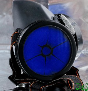 Cyber Mask Cyber Goth Respirator Black Gas Mask RADIATION