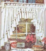 CAROLINA RUFFLED SWAG CURTAINS - 135 W x 72 L