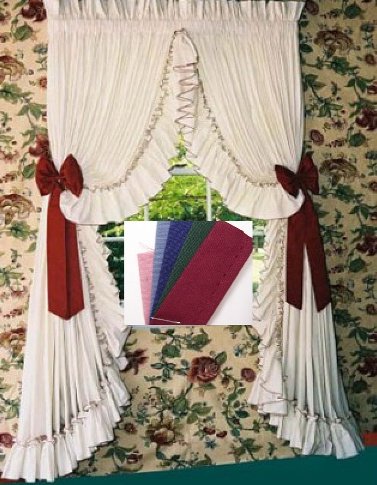 CAROLINA RUFFLED PEARL EDGE SHAM STANDARD