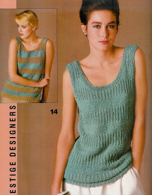 VOGUE KNITTING Spring Summer 1983 Lacy Romantic Sweaters