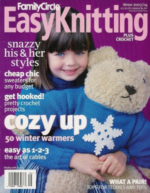 family circle knitting magazine family circle easy knitting magazine