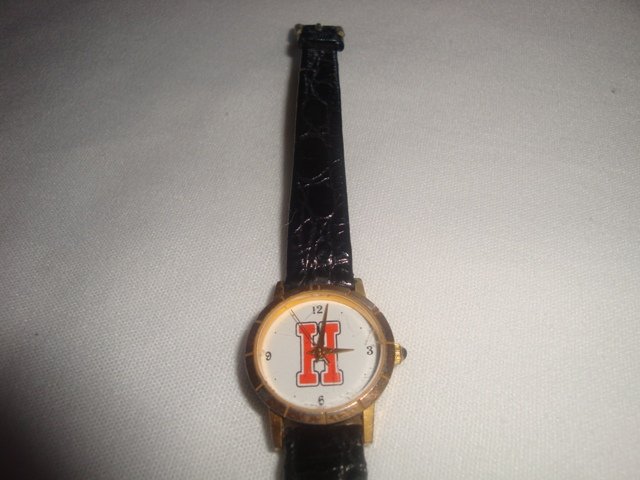 VINTAGE BLACK BAND LADIES WRIST WATCH IMAGE WATCH INC.