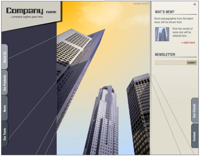 Executive Business Template