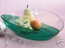 Tupperware Sheerly Elegant Emerald Butterfly Platter