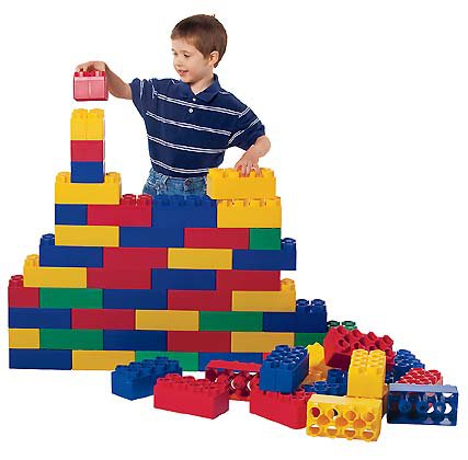 Kids Adventure Jumbo Blocks 96 piece - Kids Krate Toys