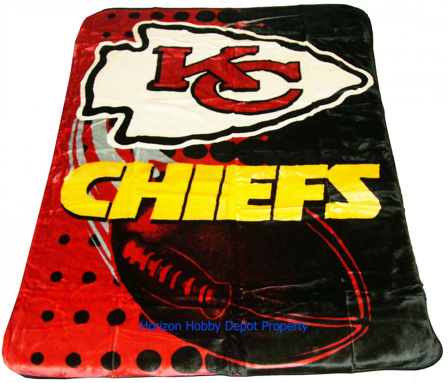 New NFL Kansas City Chiefs Plush Mink Blanket Twin - Full