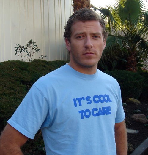 it's cool to care shirt (organic cotton) - adult large