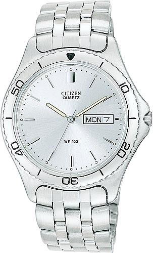 Citizen AJ0730-55A 100 Meter Date Bracelets Men's