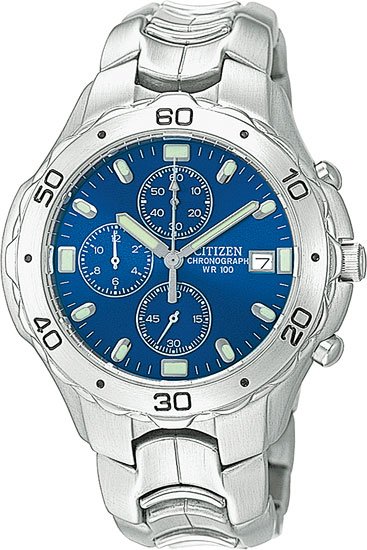 Citizen AN0950-53L Chronograph 100m, Date Bracelets Chrono Men's