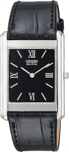 Citizen AR1000-01E Stiletto Strap Black Dial Men's