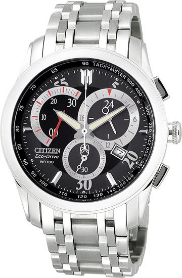 Citizen AT1000-50E Eco-Drive Calibre 5700 Black Dial Men's