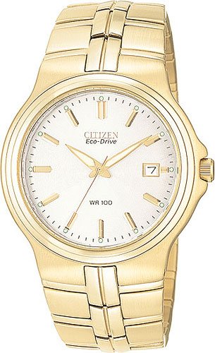 Citizen BL4032-50A Eco-Drive Stainless Gold Tone Men's
