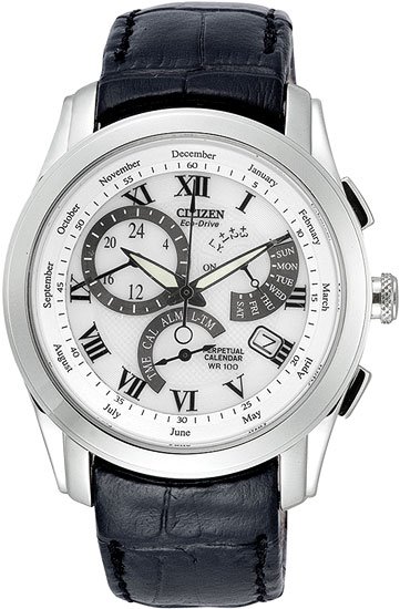 Citizen BL8000-03A 8700 Calibre Perpetual Calendar Strap Men's