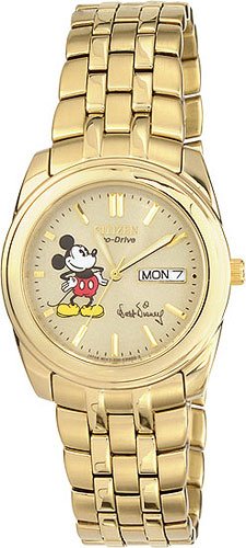 Citizen BM8222-56Q Disney Eco-Drive Gold Tone Men's