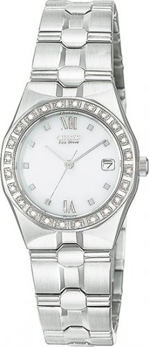Citizen EW0480-50A Diamond Riva White Dial Ladies