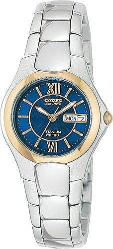 Citizen EW3054-51M Eco Drive Titanium Ladies