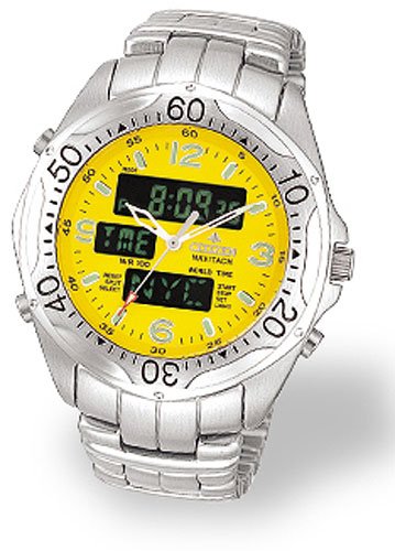 Citizen JQ8020-52Y Navitach Chronograph Chrono Men's