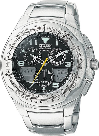 Citizen JR3000-51F Eco-Drive Skyhawk Flight Chronograph Men's