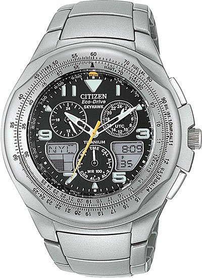 Citizen JR3060-59F Skyhawk Titanium Flight Chronograph Men's