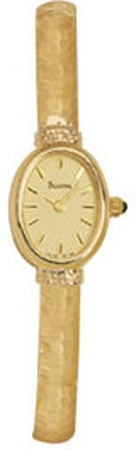 Bulova 95T28 14k Gold Bracelet Watch Ladies