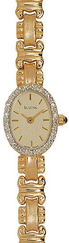 Bulova 95U03 14k Gold Ladies