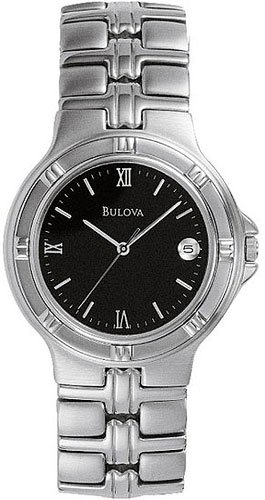 Bulova 96B05 Bracelet Black Dial Men's