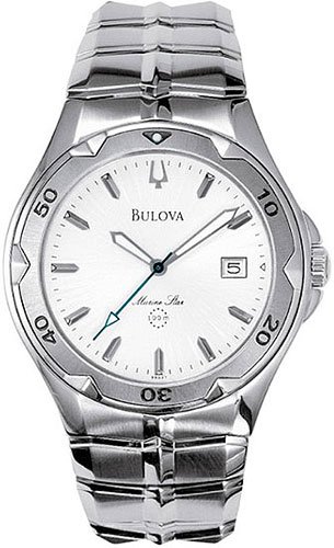 Bulova 96G37 Silver Dial Marine Star Men's