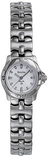 Bulova 96L44 Marine Star White Dial Ladies