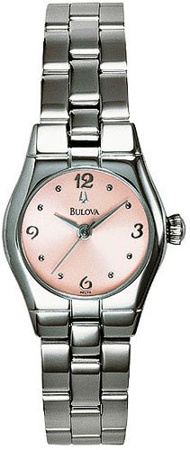 Bulova 96L76 Stainless Steel tone Ladies