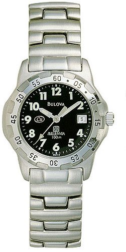 Bulova 96M18 Stainless Steel tone Ladies