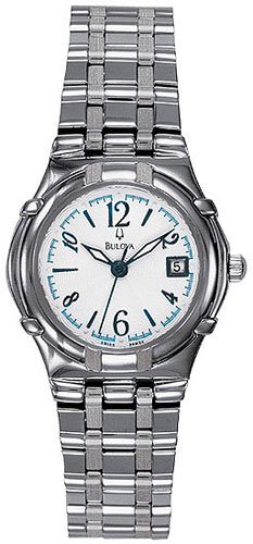 Bulova 96M34 Stainless Steel Ladies